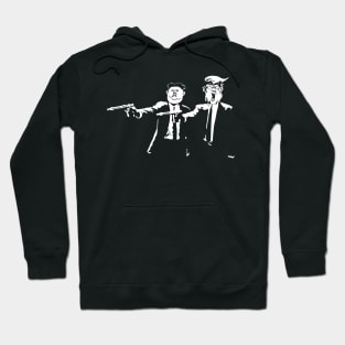 Trump And Kim Pulp Fiction Hoodie